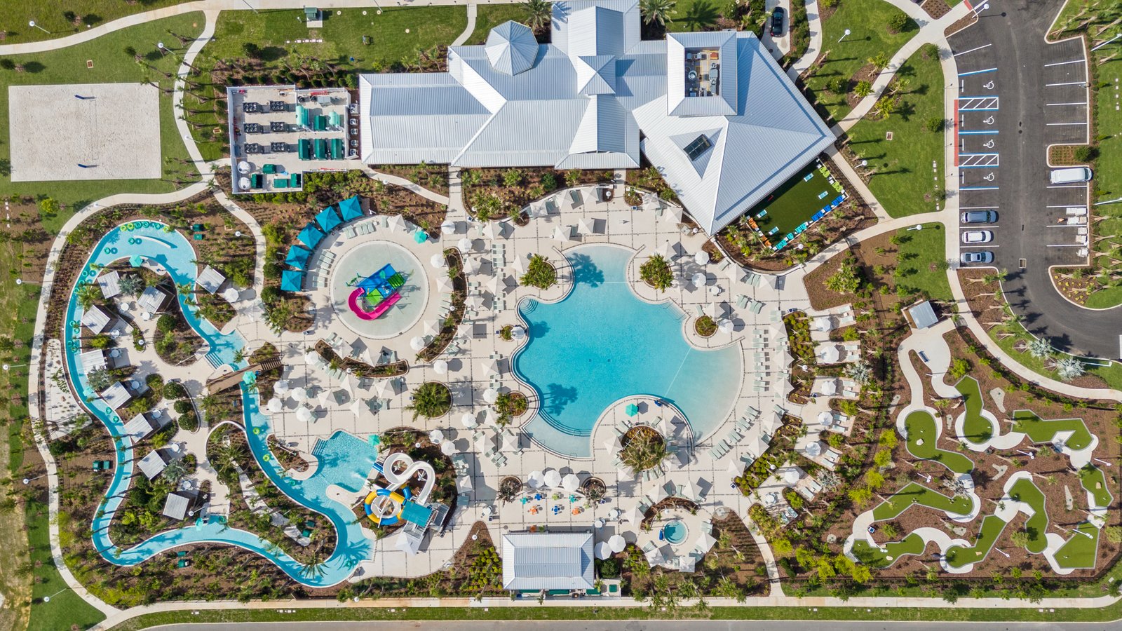 Windsor Cay Resort · Vista aérea del resort con amenidades