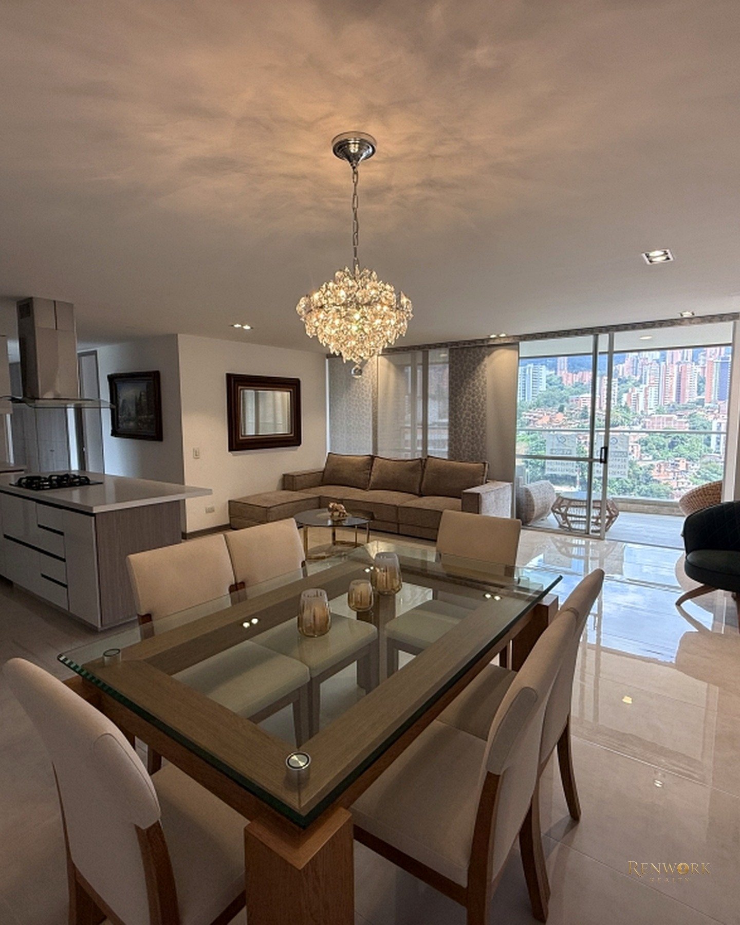 Vista de APARTAMENTO AMOBLADO, PONTEVEDRA ENVIGADO, SECTOR PLANO 📌🏬📍🌿