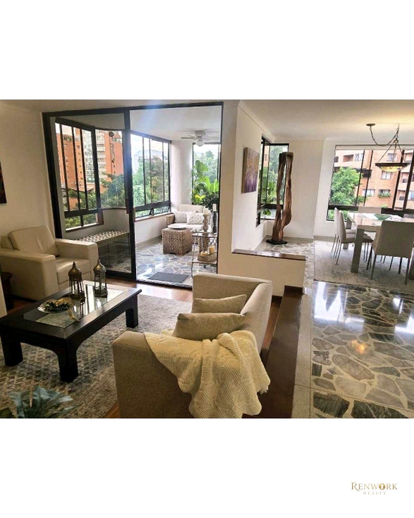 VENTA APARTAMENTO REMODELADO 157 M2 EN LA 10 EL POBLADO MEDELLIN
