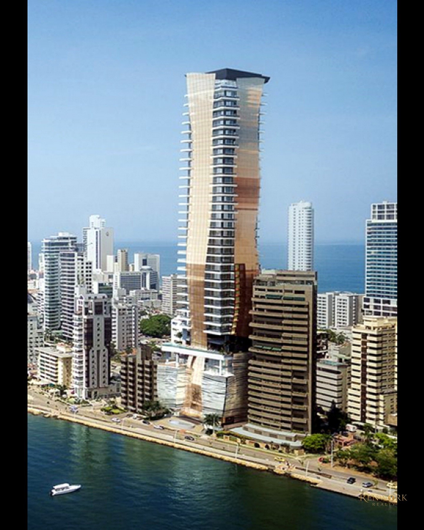 VENTA DE LUJOSO APARTAMENTO EN BOCAGRANDE CON VISTA 360° · foto 1